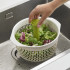 Spindola Spinning Colander White by Joseph Joseph
