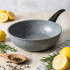 Dura Induction Deep Frying Pan 28cm by Flonal Cookware