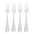 Baguette Dinner Fork 4Pc Stainless Steel by Wiltshire