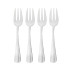 Baguette Cake Fork 4Pc Stainless Steel by Wiltshire