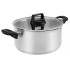 Timeless Induction Casserole 24cm|4.80L by Wiltshire