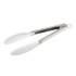 Silicone Tongs White 23cm by Wiltshire