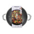 Easycook Blue Non-stick Induction Casserole 28cm / 3.59l with Glass Lid by Wiltshire