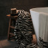 Zebra Jacquard Towels by Baksana