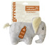 Elephant Plush Dog Toy Medium by Grrreen