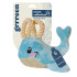 Rope Whale Plush Dog Toy Jumbo by Grrreen