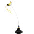 Suction Cup Spring Bird Cat Toy by Playology