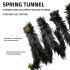Fuzzy Tunnel Cat Toy by Playology