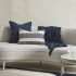Micah Cushion by Ollo - Navy 35x55cm