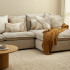 Amber Cushion by Ollo - Ivory 35 x 50cm
