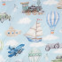 Jetset Journey Duvet Cover Set by Squiggles