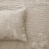 Blake Velvet Coverlet Set by Renee Taylor - Nude