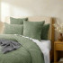 Blake Velvet Coverlet Set by Renee Taylor - Military