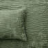 Blake Velvet Coverlet Set by Renee Taylor - Military