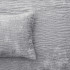 Blake Velvet Coverlet Set by Renee Taylor - Silver Line