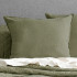 Washed Linen Cotton Duvet Cover Set by Renee Taylor - Leaf