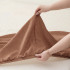 Linen Cotton Sheet Set - Terracotta