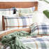 Olivia Yarn Dyed Cotton Duvet Cover Set by Renee Taylor