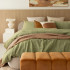 Acacia Jacquard Pear Duvet Cover Set by Bambury