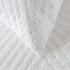 Close up - Panama Jacquard Duvet Cover Set - White