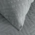 Close up - Panama Jacquard Duvet Cover Set - Steel