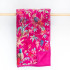 Paradise Velvet Throw Hot Pink by Floressents