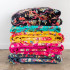 Paradise Velvet Throw Hot Pink by Floressents