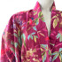 Paradise Burgundy Kimono Robe by Floressents