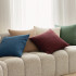 Milo Waffle Square Cushion by Bambury