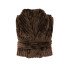 Channel Fleece Robe Chocolate by Bambury