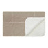 Grid Sherpa Throw - Blue by Linen & More