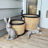 Open Weave Basket Small by Linen & More