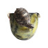 Tortoise Hanging Rim I Gold by Linen & More - 8x5.5x5.5cm