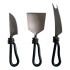 Loop Handle Cheese Knife Set Of 3 by Linen & More