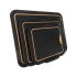 Eco Basics Carving Board 4 Piece with Holder - Black