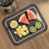 Eco Basics Carving Board with Juice Groove - Black - Small