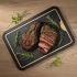 Eco Basics Carving Board with Juice Groove - Black - Large