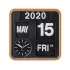 Mini Flip Clock Orange by Karlsson