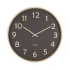 Pure Wood Grain Wall Clock Medium Black by Karlsson