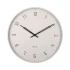 Stark Wall Clock Warm Grey by Karlsson