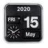 Big Flip Clock White by Karlsson
