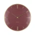 Riqueza Wall Clock Burgundy Red by Karlsson
