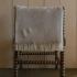 Harris Merino Lambswool Throw by Weave - Natural