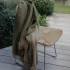 Harris Merino Lambswool Throw by Weave - Moss
