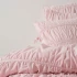 Close up of Layla Duvet Cover Set By Linen House - Peony