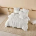 Layla Duvet Cover Set By Linen House - White