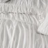 Close up of Layla Duvet Cover Set By Linen House - White