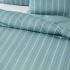 Close up of Monday Stripe Duvet Cover Set by Linen House