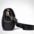 Carnation Black Leather Crossbody by Nikau Design