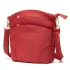 Lily Red Leather Handbag by Nikau Design